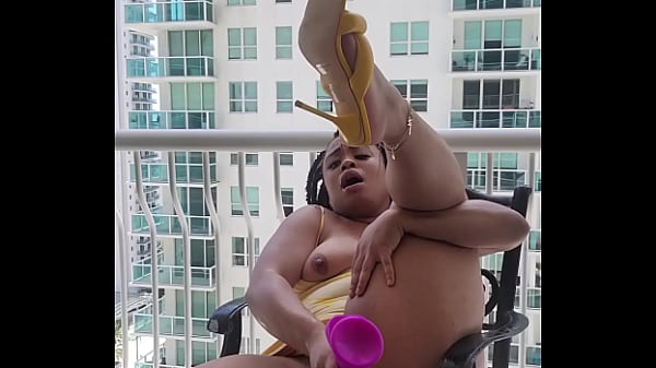 Super Soaker Pussy Spray Balcony