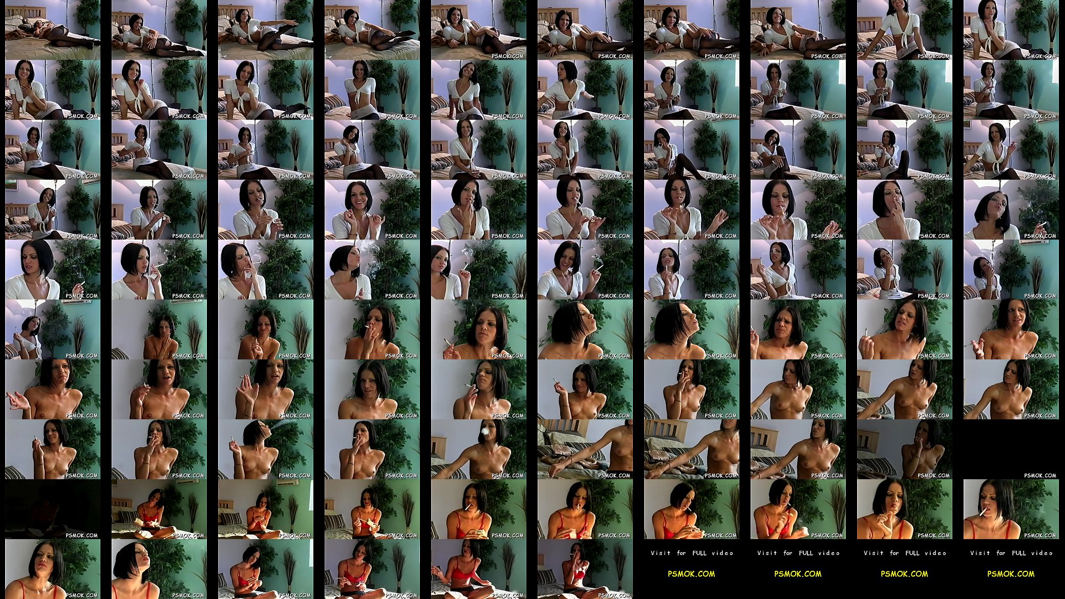 Obscene slut pleasing her man whilst a cigarette 预览图