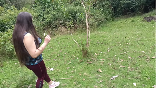 Amateur Stepmother With Her Stepson In The Forest Shows Off And Lets Him Grope Her Tits, Ass And Huge Vagina Desi Bhabhi