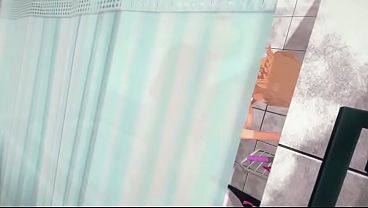 SAO - Asuna Yuuki have sex in the shower