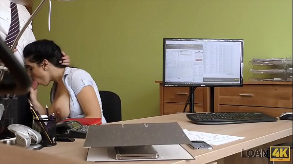 LOAN4K. Babe wants to run her business and gets a loan for sex