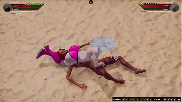 Imperatrice VS Gertrude G (Naked Fighter 3D)