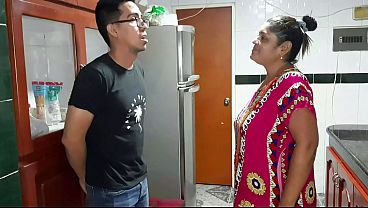 Cheating stepmom enjoys her stepson's cock