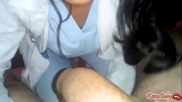The doctor cures my impotence with a mega suck