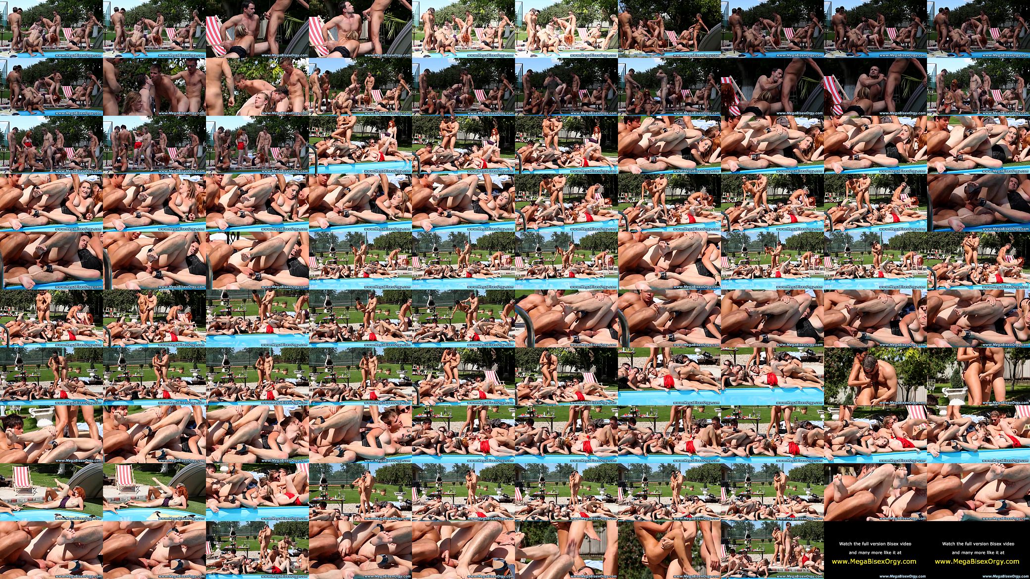 Outdoor group orgy fucking and suck 预览图