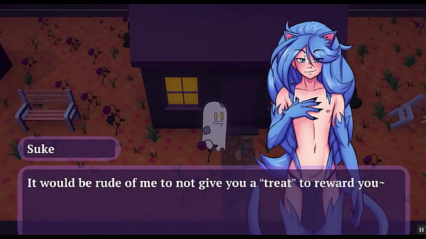 Sex Or Treat [Halloween Hentai game PornPlay ] Ep.4 bisexual orgy party and outdoor bdsm