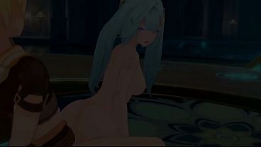 Genshin Impact – Faruzan Passionate Sex - 3D Hentai Animation