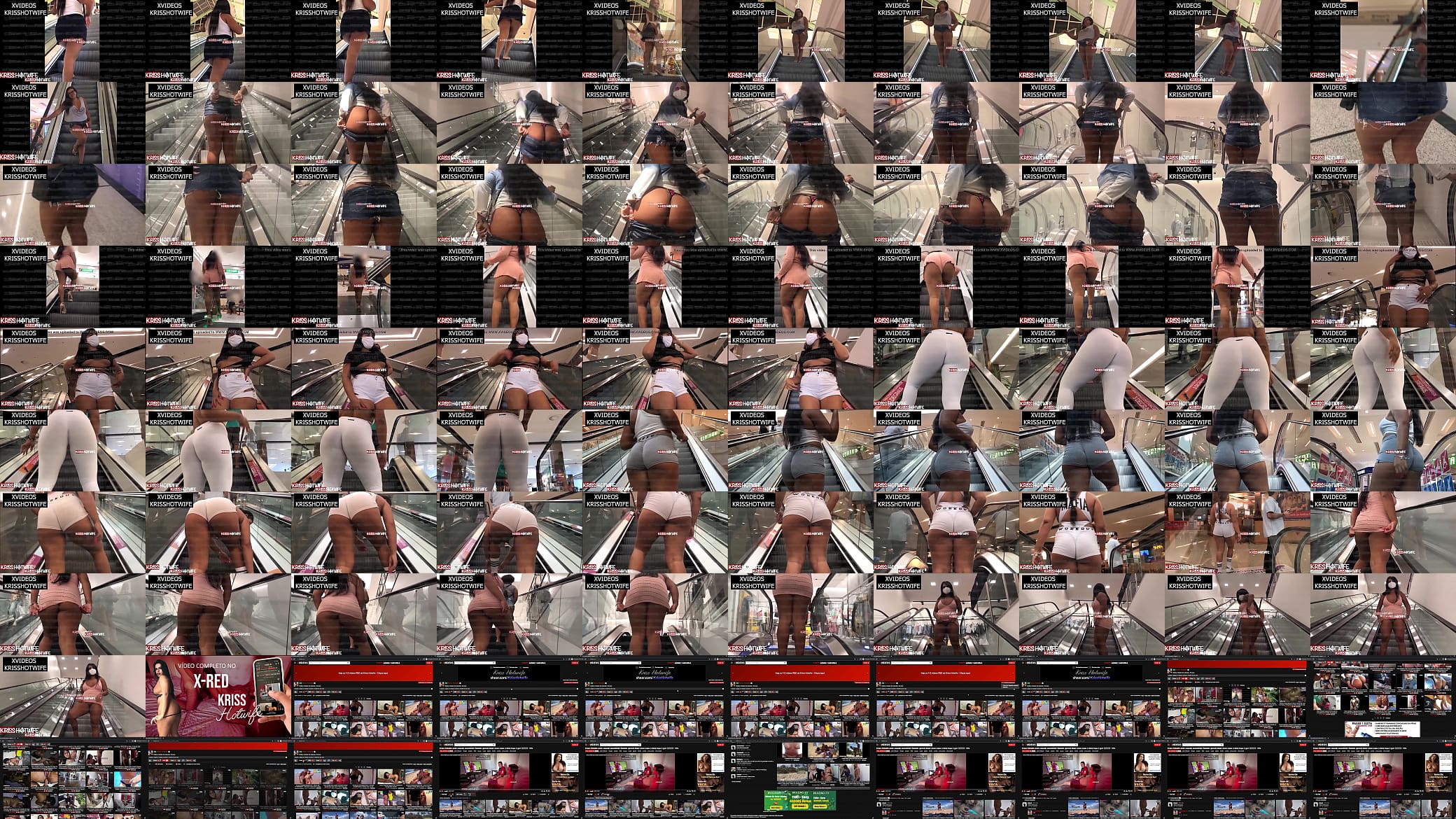 (COMPILADO) Kriss Hotwife Se Exibindo Em Shopping 预览图