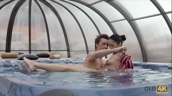 Download Video - OLD4K&period; Tender Sex in Jacuzzi