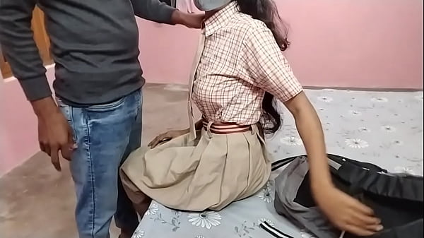 Download Video - Indian cute desi village college girl come to my Home and fucking with big cock