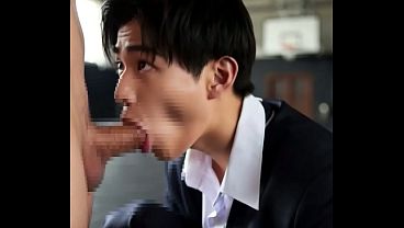 Japanese twink blowjob at gymnasium [AI Generated]