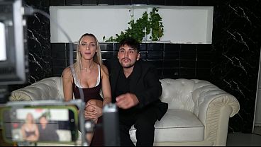 The Argentinian babydoll was invited for an interview, and was fucked by the host live on air.