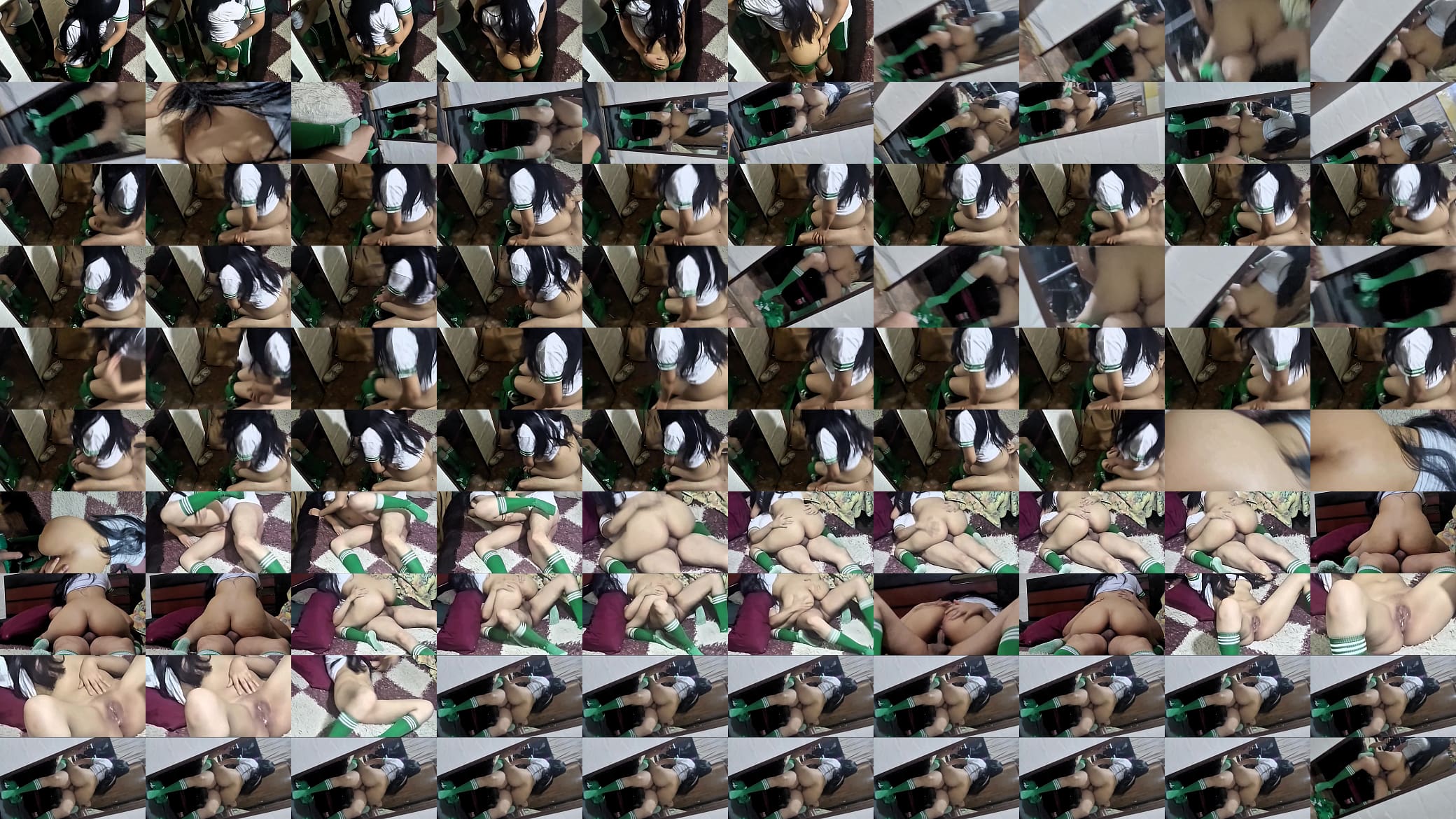 &iexcl;Por favor, no le digas a mi novio que te corriste dentro de m&iacute;! Pareja joven de estudiantes follando duro frente al espejo. 19 a&ntilde;os. Casi nos pillan follando. 预览图