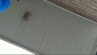 I left my phone recording my stepmother while she was cleaning the sidewalk in public. Thumbnail