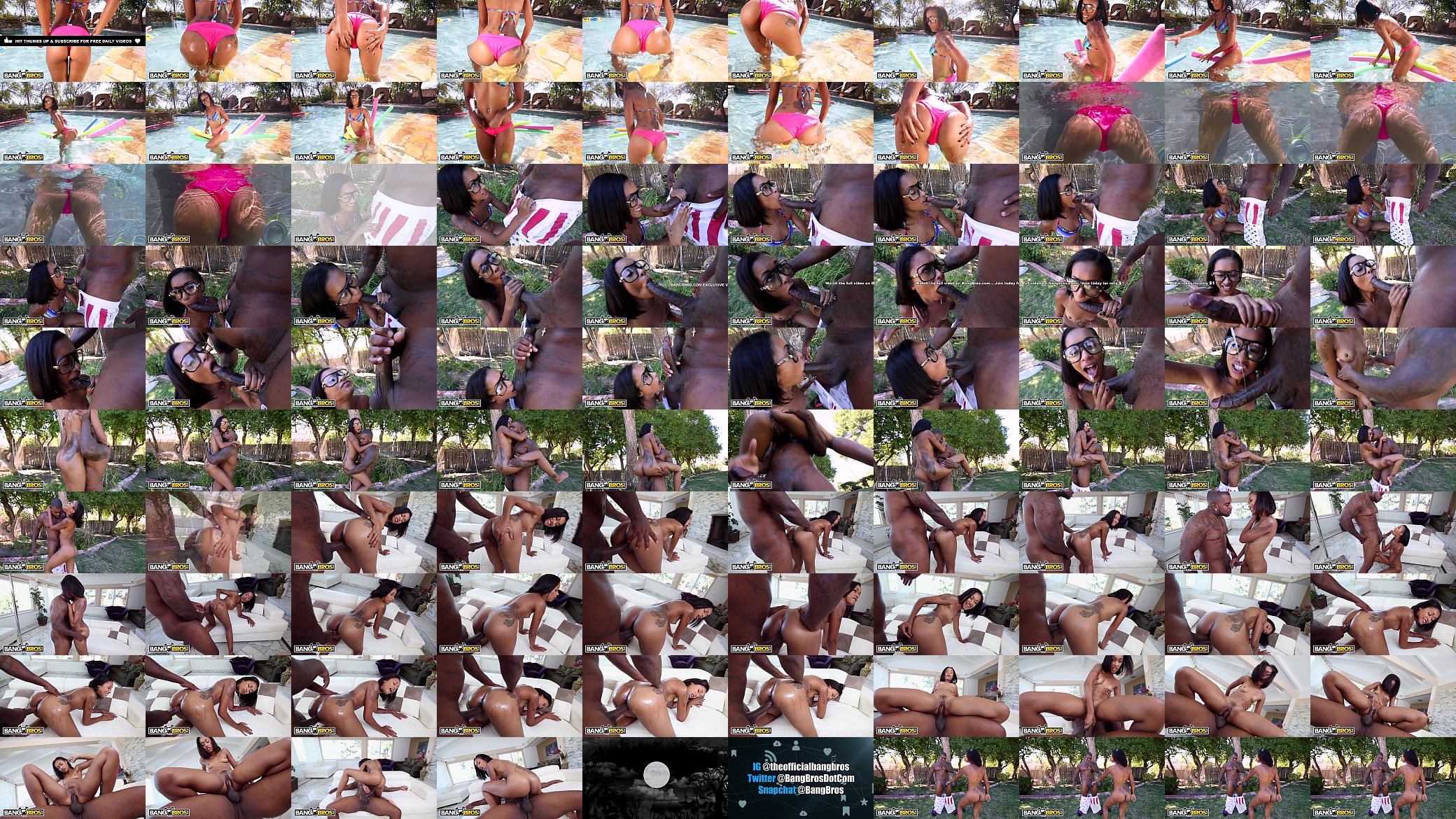 BANGBROS - Hot Ebony Babe Skin Diamond Taking BBC From Rico Strong 预览图