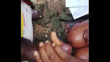 Africandoggy1 handjob a giant cock