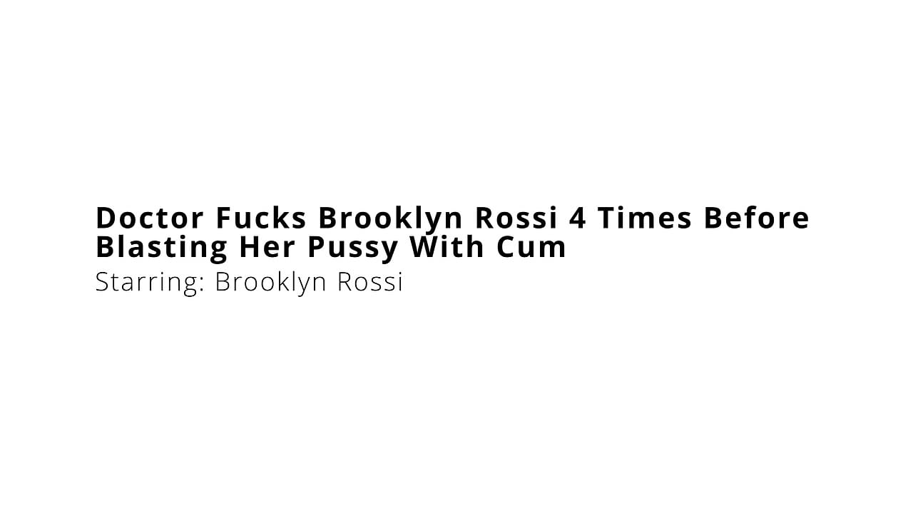 El doctor se folla a Brooklyn Rossi cuatro veces antes de llenarle el coño de esperma
                    petite latex close up gloves new missionary natural tits ass spreading multiple orgasms multicolor shaved pussy hair behind the scenes bts muchos negros