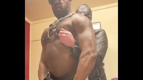Download Video - Black Bodybuilder Dominates White Leather Clad Sub in Nipple Play Scenes