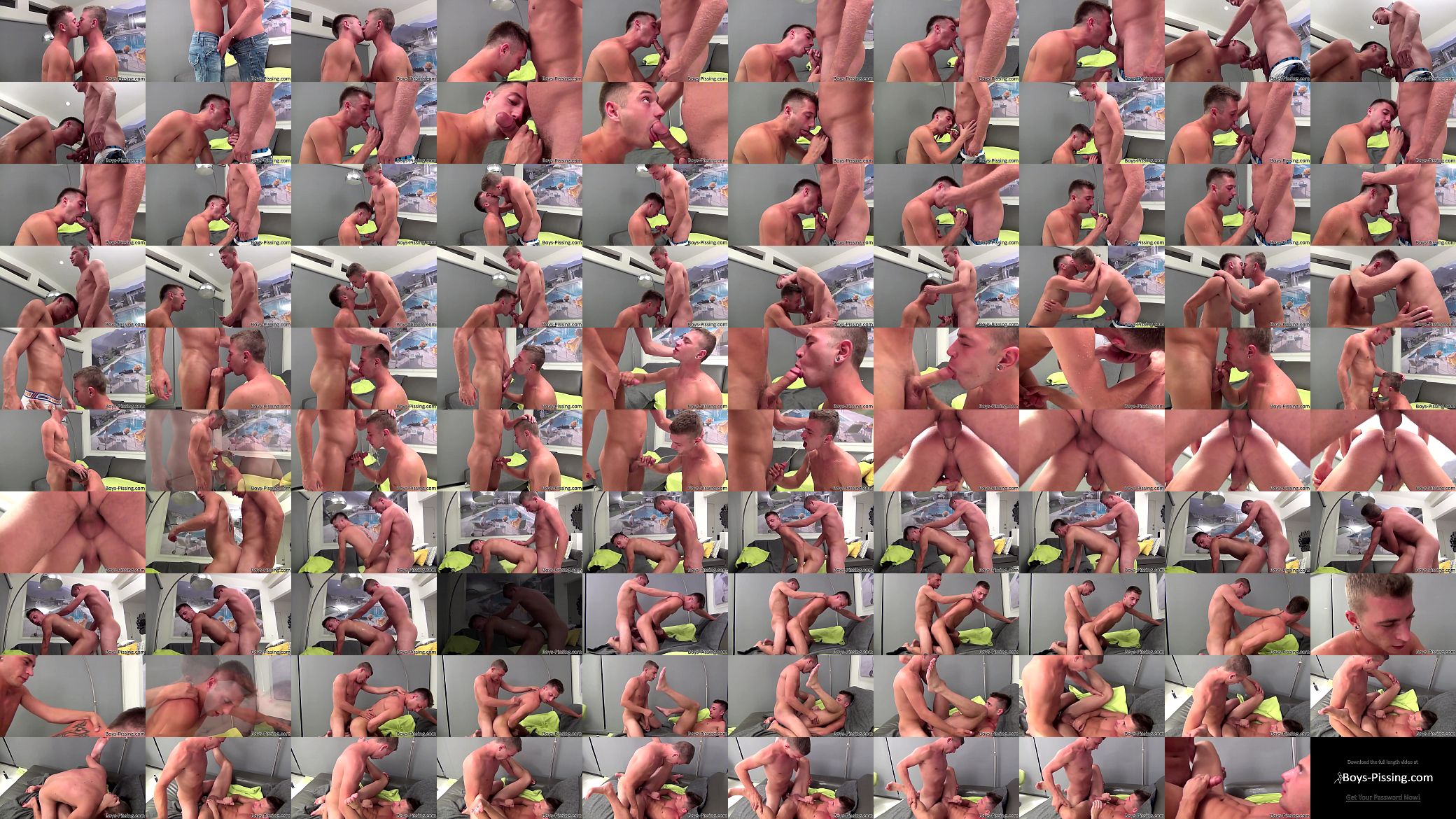 Hung jock uses homos ass and mouth as cock and piss sleeves 预览图