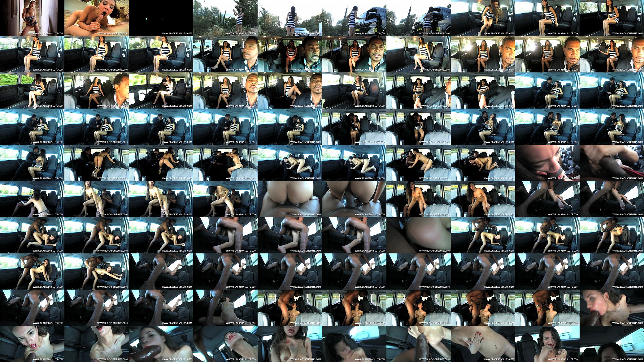 Black Taxi Driver Pounds Alicia Poz 预览图