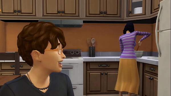 Download Video - Step-Mom caught StepSon watching porn and masturbating so this helps her first time having sex