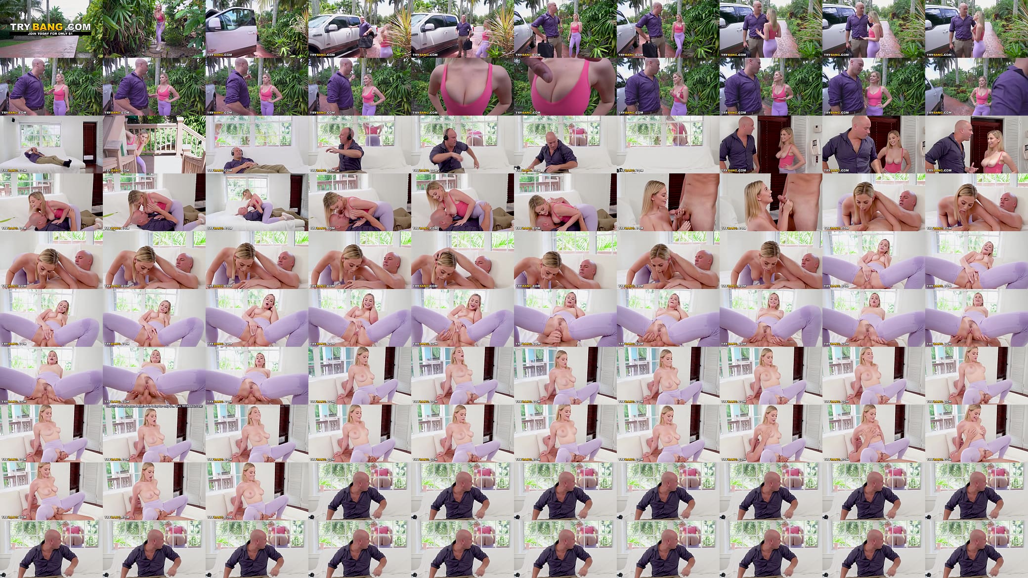BANGBROS - Busty Blonde Neighbor Blake Blossom Fucked By Sean Lawless 预览图
