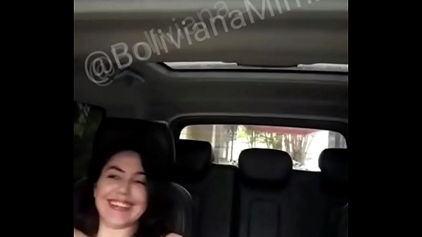 Mimi naked in the male's car going to the motel to give it to him