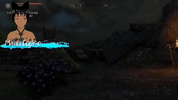 Skyrim B and L mod - Went to join the companions and fucked Ria and Njada