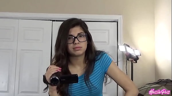 Ava’s Glasses Stay On As Brian Cums On Her Pretty Face In POV!