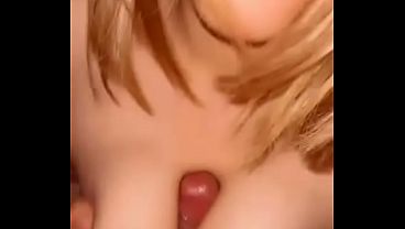 I LIKE TO GIVE HIM A BLOWJOB WITH MY TITS