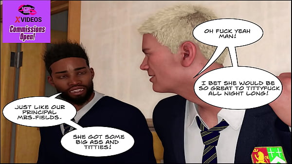 BBC Student Demante Fucks his milf principal rough