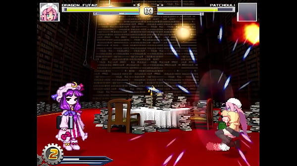 Dragon girl (futa) vs Patchouli