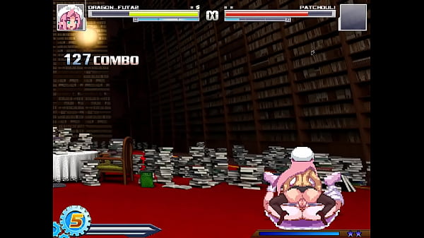 Dragon girl (futa) vs Patchouli