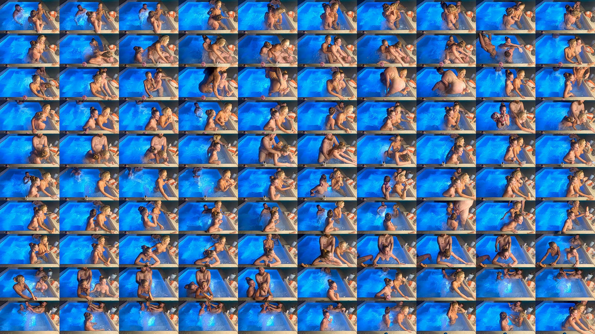 Hot Tub Threesome With Deliah Grace &amp; Scarlett Gushes WCA Productions 预览图