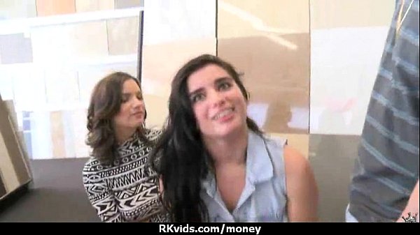 Sexy natural chick trades cash for some rough sex 28