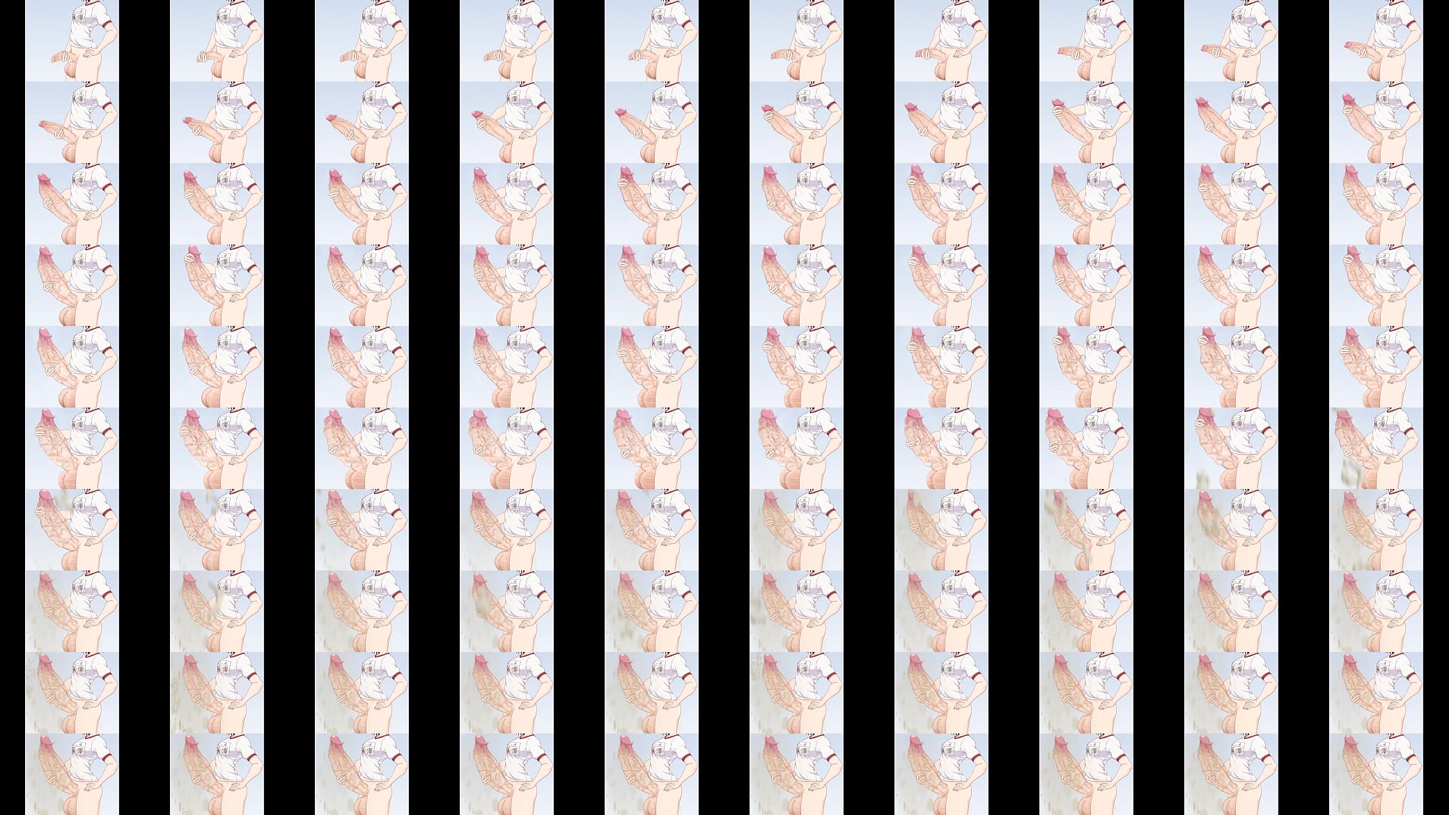 Futanari monster cock cums a massive load 预览图
