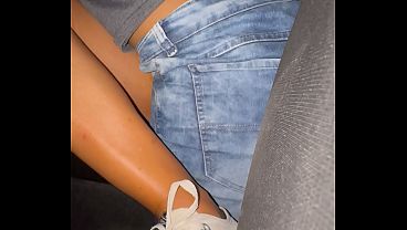 Hotwife leaves her cuckolded husband in the car to go hunting for a lover alone and returns with a stranger who penetrates her and leaves her covered in semen for her husband to clean up.