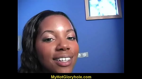 Cute Amateur Black Girl Sucks off Big White Don...