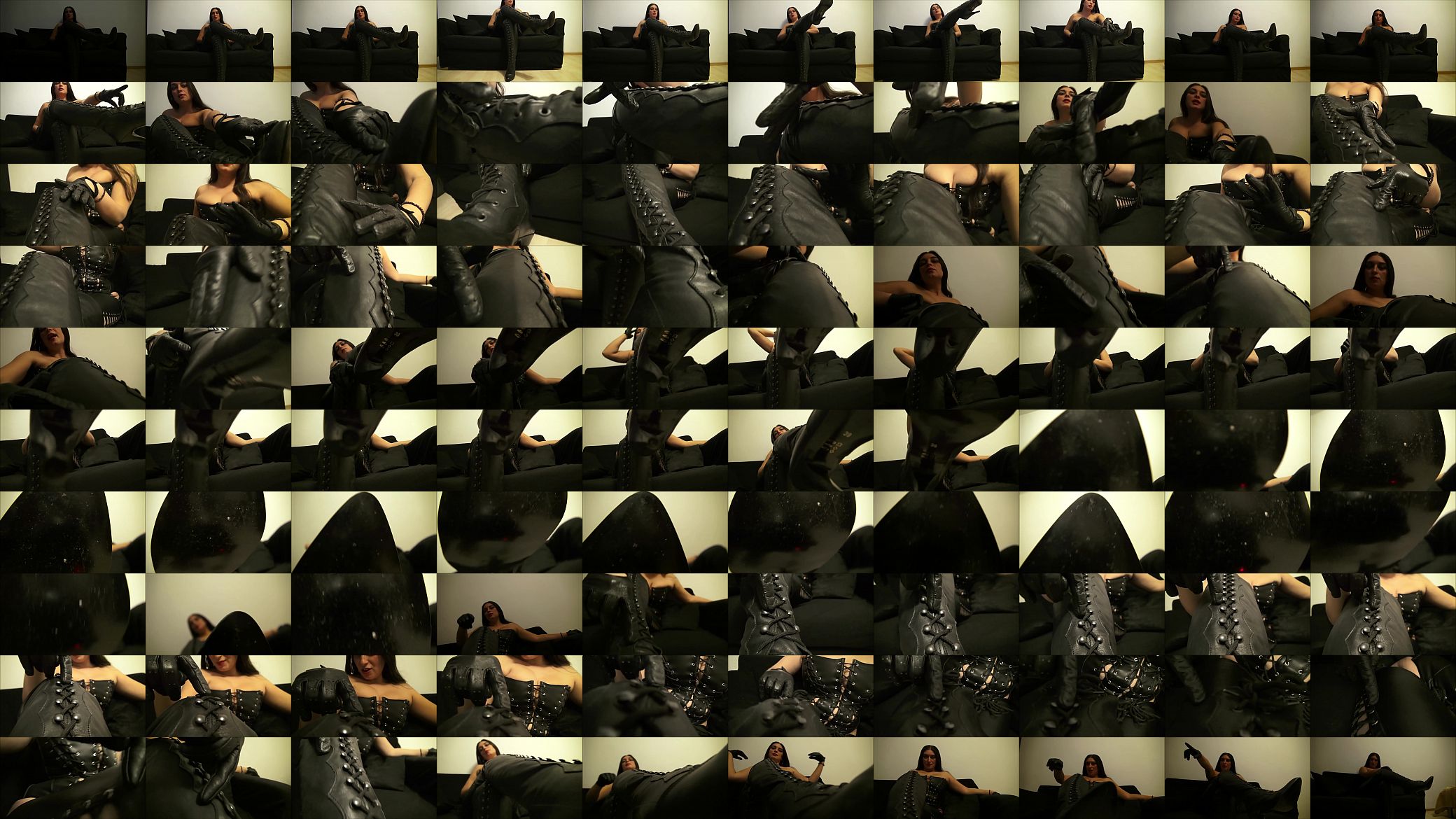 Mistress Roberta boots cleaning POV 预览图