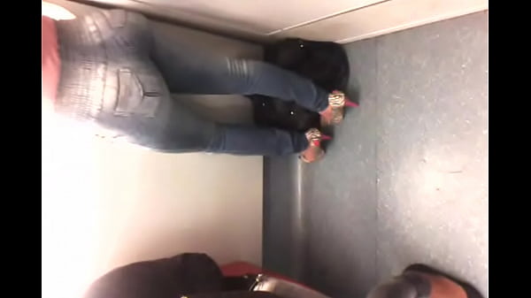 hot showing off on the train