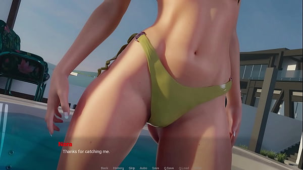 Away From Home 2 - Chiloe Giving Blowjob to Liam and stopped it before he cum in the bathroom