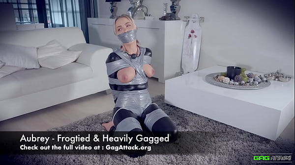 Aubrey - Heavily Frogtied & Heavily Gagged
