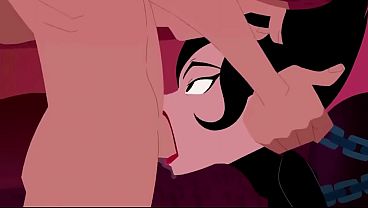 Samurai jack ashi’s blowjob
