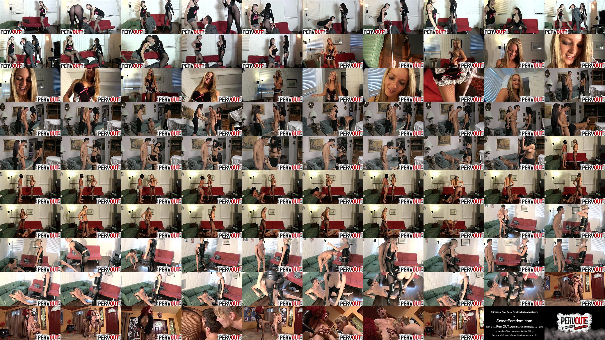 Sexy Ballbusters Compilation BALLBUSTING CBT FEMDOM 预览图