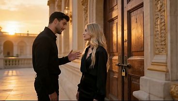 Rubia de ojos claros le encanta hacer mamadas intensas y mirar a los ojos de su amante (ia)