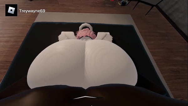 Femboy siendo culeado por su negro