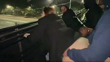 Two slutty wives with several guys fucking them while their cuckolded husbands record everything RED1