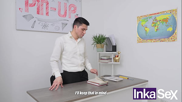 Young busty Mexican student gets fucked by teacher to pass the course.