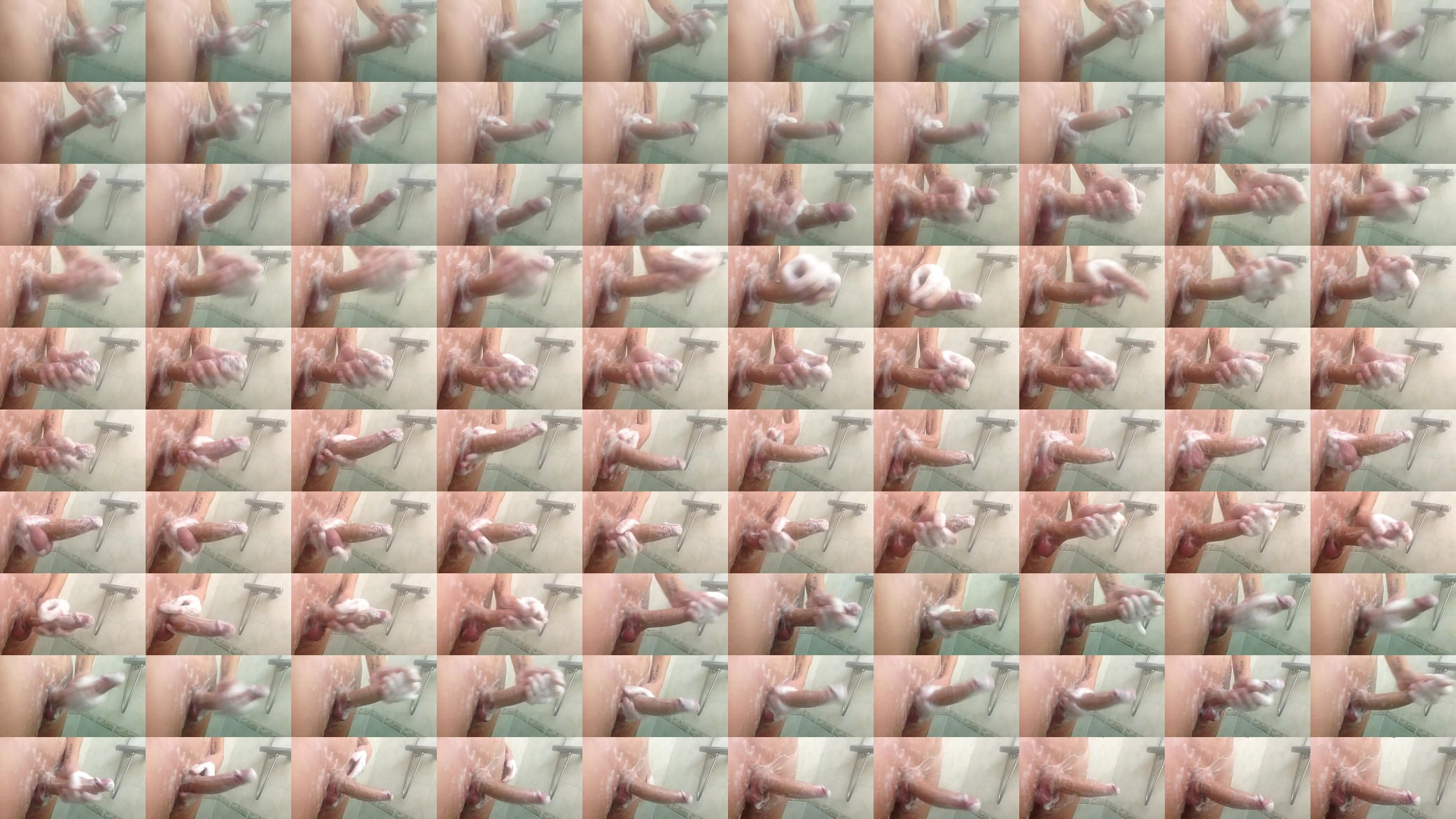 Solo under shower / big cock 预览图