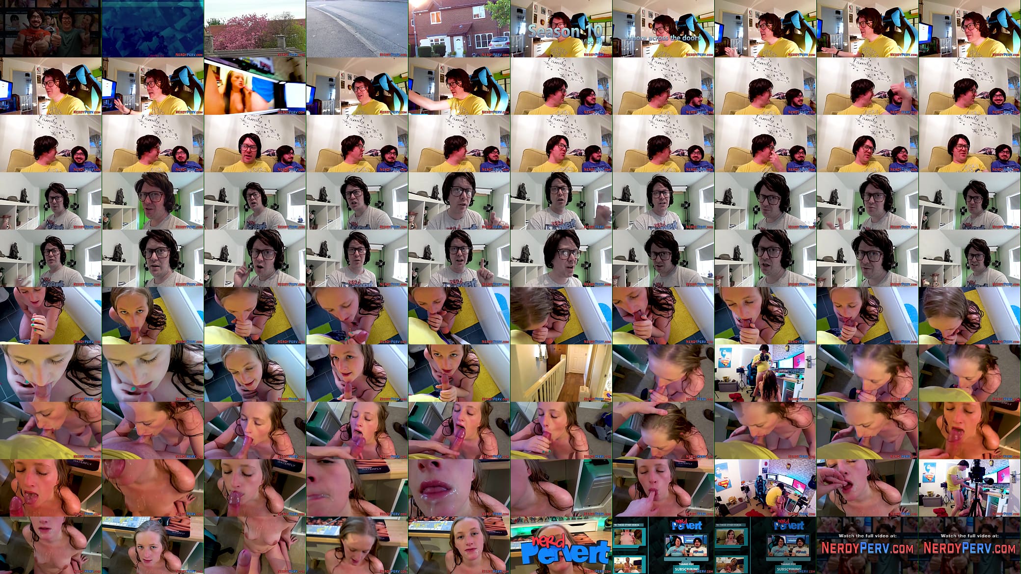 Leeds nerd sucked in pov until he cums 预览图
